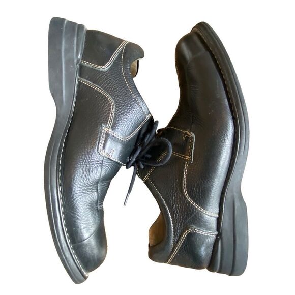 Johnston & Murphy Shuler Bicycle Black Shoe Size 8 - Picture 1 of 8